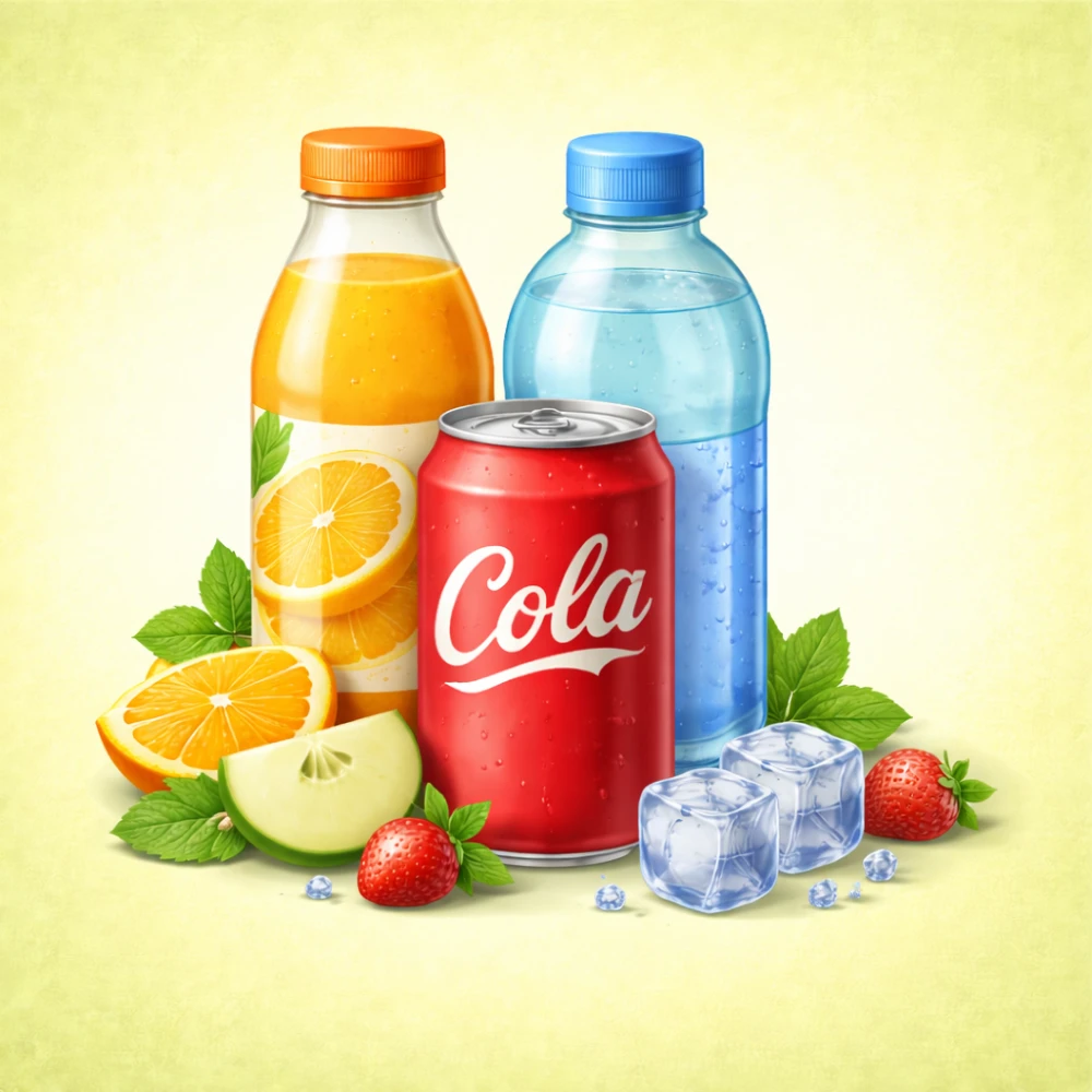 Вода, напитки и соки