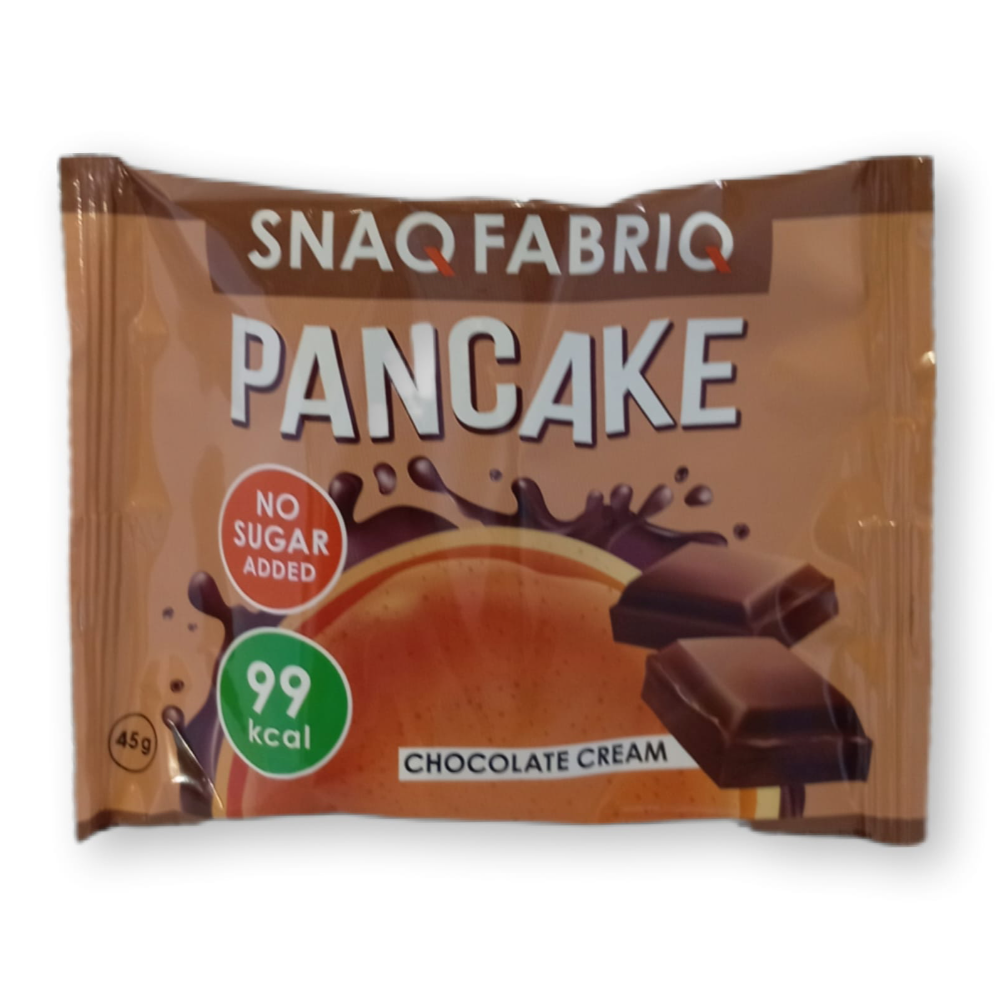протеиновый панкейк SNAQ FABRIQ со вкусом Chocolate Cream (шоколадный крем).