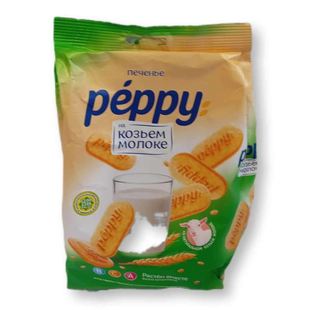 печенье Péppy (Пеппи), приготовленное на козьем молоке