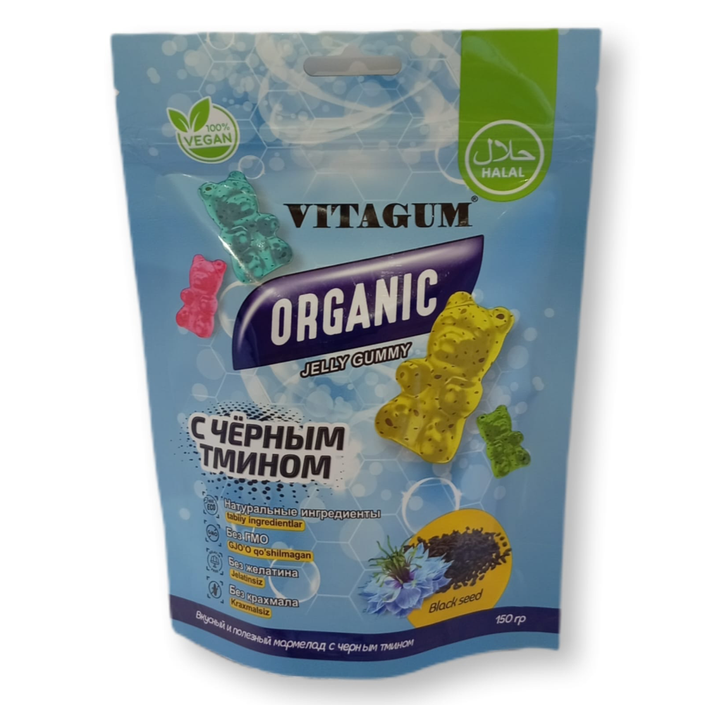 жевательный мармелад VITAGUM Organic